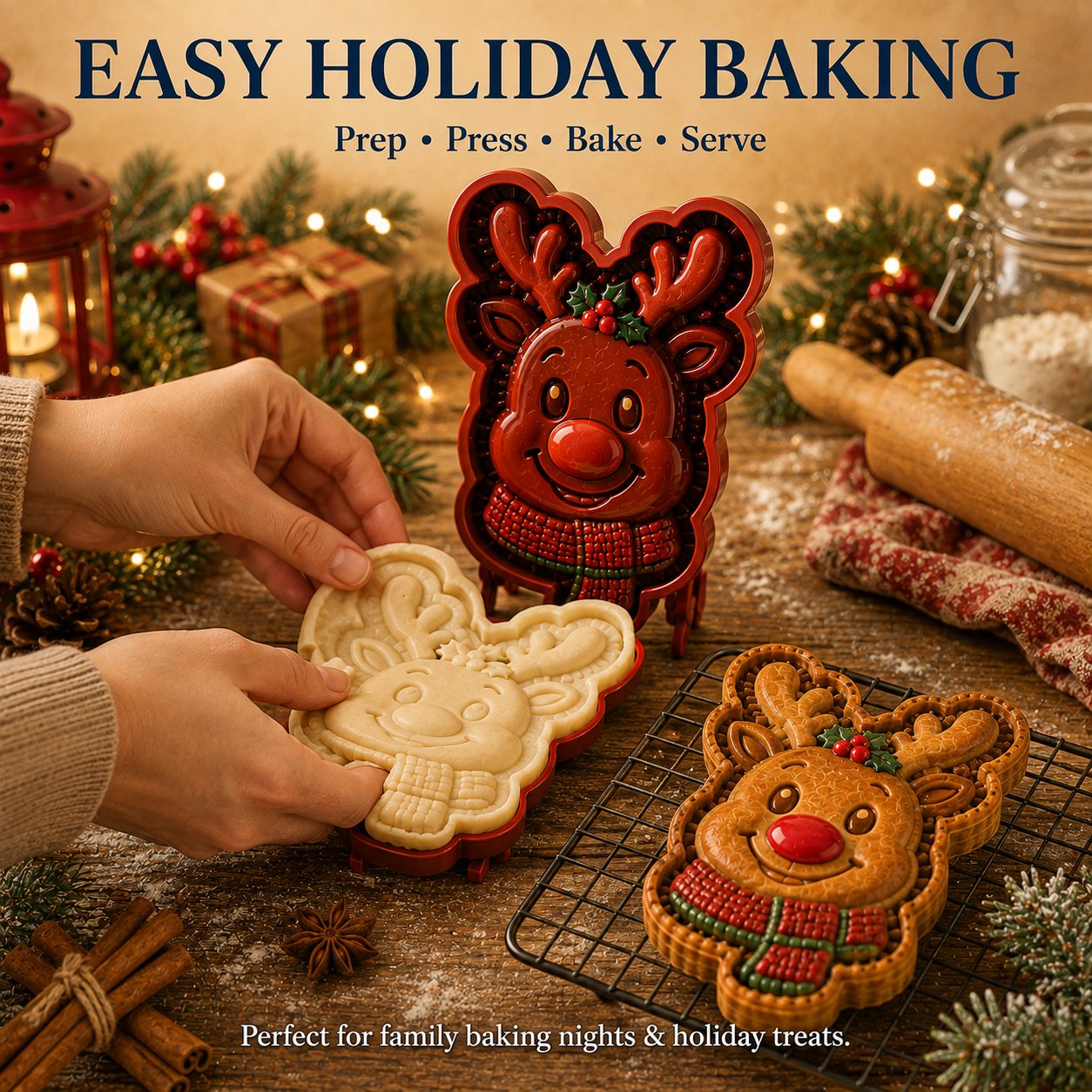 🎄Christmas Mini Pie Mold 🥧