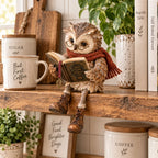 🦉 Reading Owl Figurine