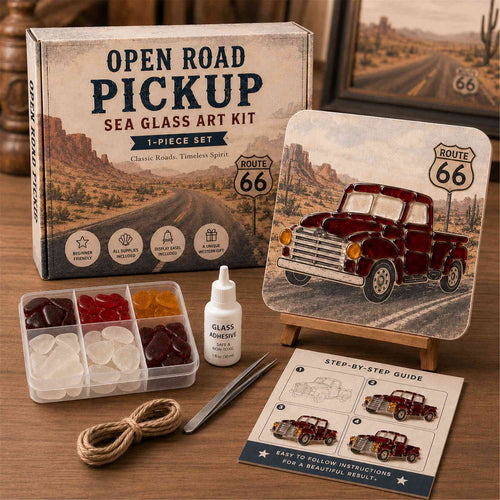 DIY Western Sea Glass Art Kit Collection
