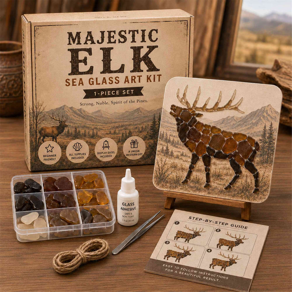 DIY Western Sea Glass Art Kit Collection