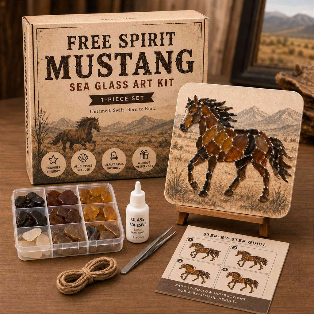 DIY Western Sea Glass Art Kit Collection