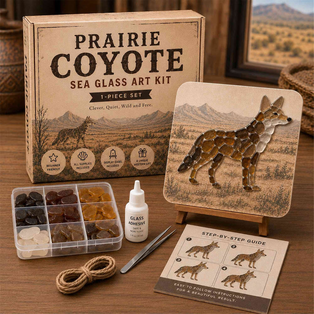 DIY Western Sea Glass Art Kit Collection