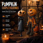 🎃 Halloween Pumpkin Head Figurine Decoration