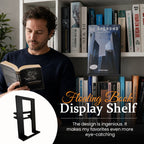 Floating Book Display Shelf