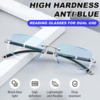 🔥Stylish reading glasses with autofocus｜Blue light filter · All-day comfort and crystal-clear visio