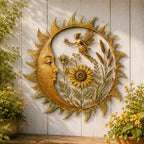 🌞 Vintage Sun Garden Wall Decor Collection