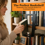 Floating Book Display Shelf