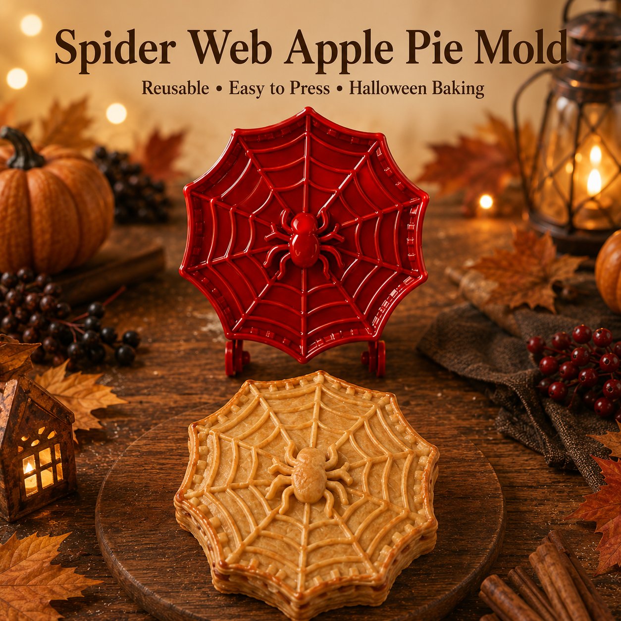🎃 Halloween Mini Pie Mold 🥧