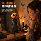 🎃 Halloween Pumpkin Head Figurine Decoration