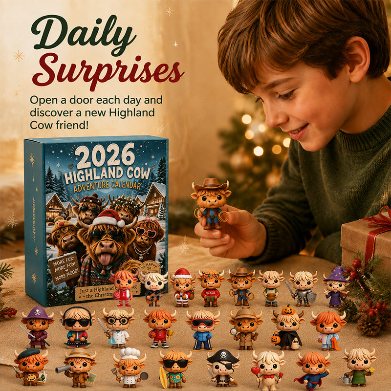 🐂🎁2026 Highland Cattle Advent Calendar