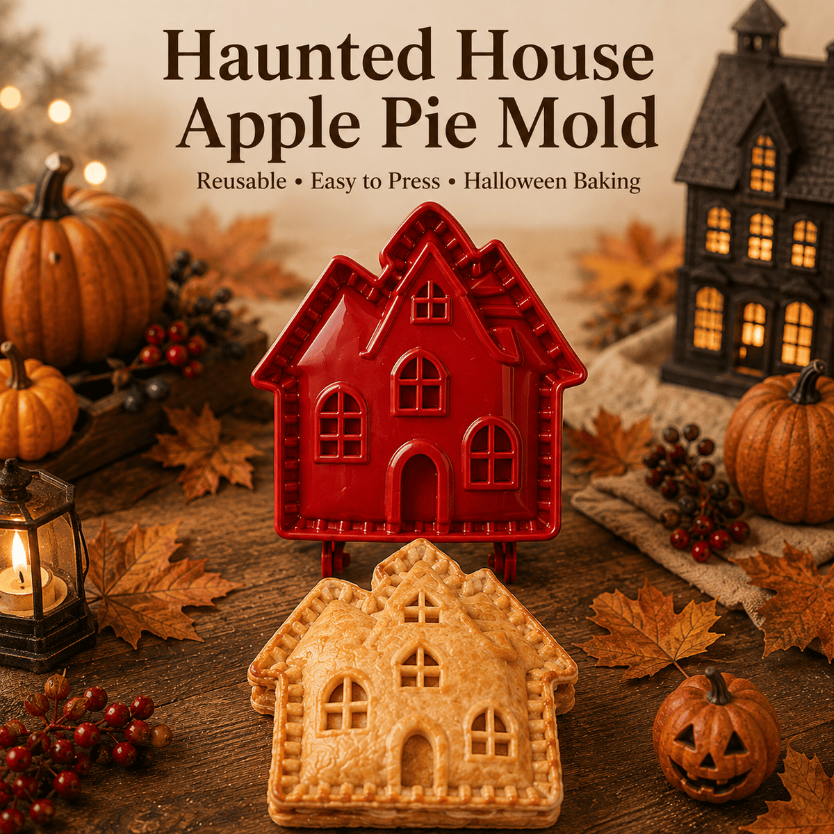 🎃 Halloween Mini Pie Mold 🥧