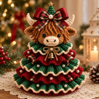 🔥Last Day 50% OFF - 🎄Crochet Animal Christmas Tree DIY Kit