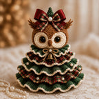 🔥Last Day 50% OFF - 🎄Crochet Animal Christmas Tree DIY Kit