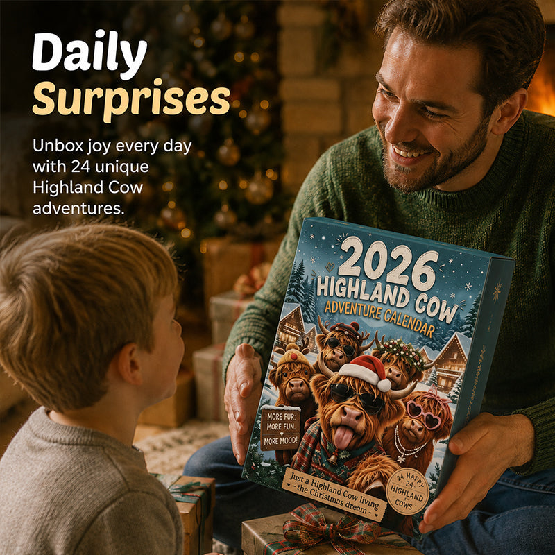 🐂🎁2026 Highland Cattle Advent Calendar