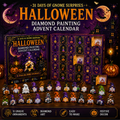 🔥LAST DAY 50% OFF - 🎃✨ 31 Days of Gnome Surprises Halloween Diamond Painting Advent Calendar