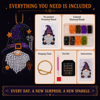 🔥LAST DAY 50% OFF - 🎃✨ 31 Days of Gnome Surprises Halloween Diamond Painting Advent Calendar