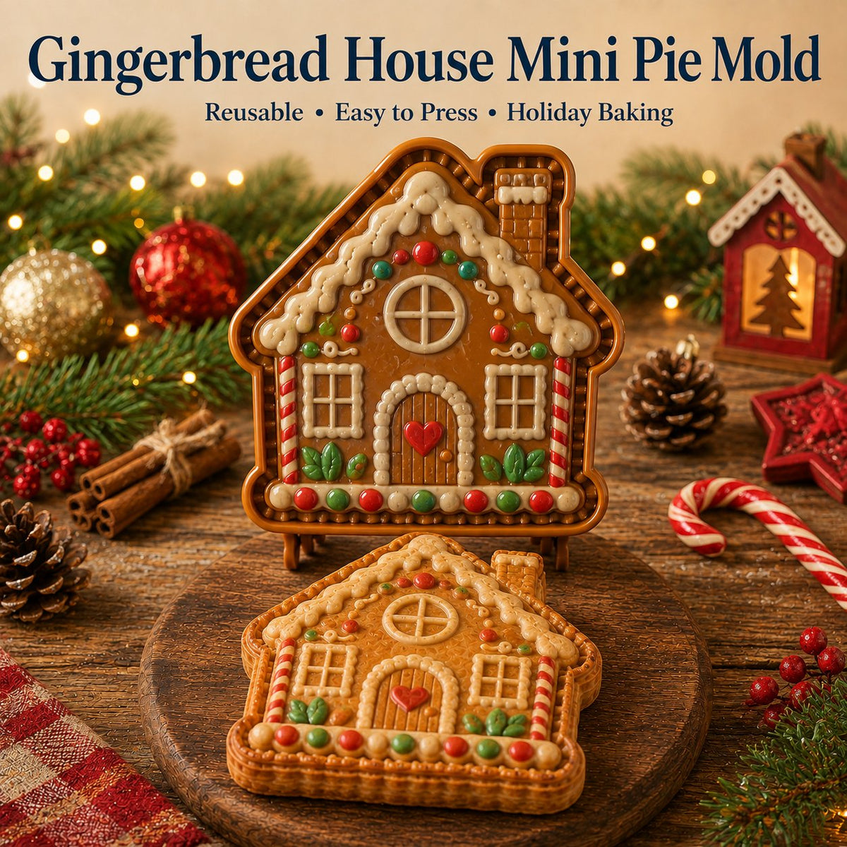 🎄Christmas Mini Pie Mold 🥧