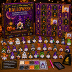 🔥LAST DAY 50% OFF - 🎃✨ 31 Days of Gnome Surprises Halloween Diamond Painting Advent Calendar