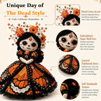 💀 Day of the Dead  Bride DIY Doll Kit