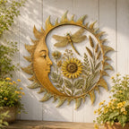 🌞 Vintage Sun Garden Wall Decor Collection