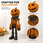 🎃 Halloween Pumpkin Head Figurine Decoration