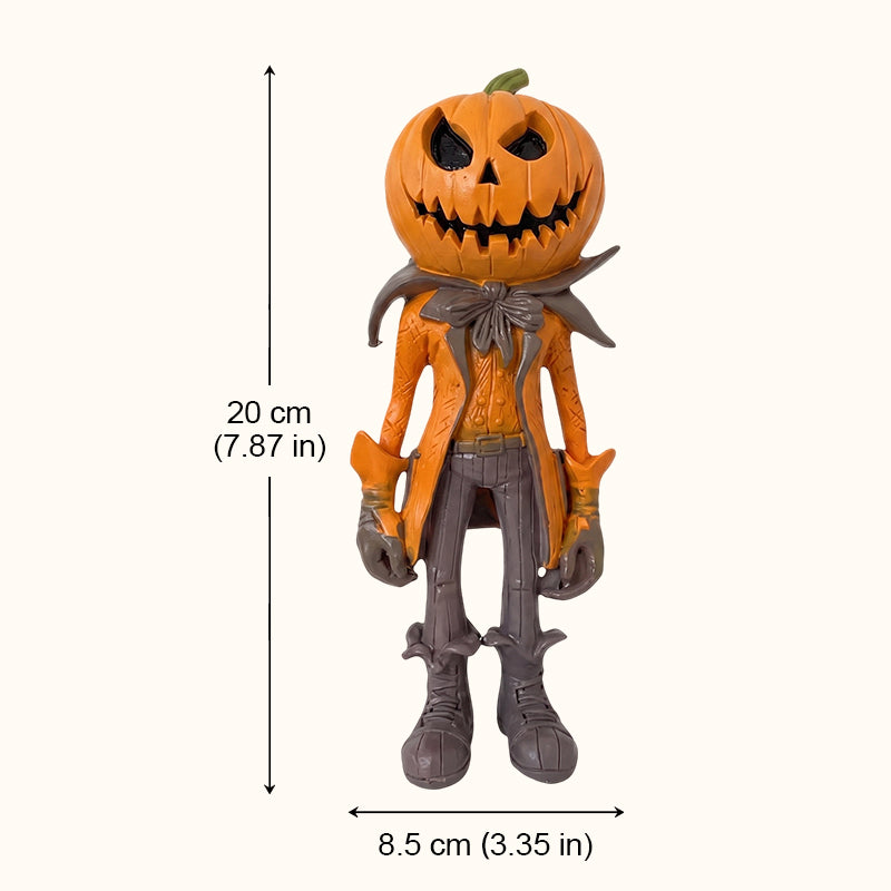 🎃 Halloween Pumpkin Head Figurine Decoration