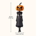 🎃 Halloween Pumpkin Head Figurine Decoration