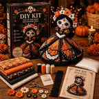 💀 Day of the Dead  Bride DIY Doll Kit