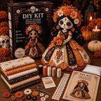 💀 Day of the Dead  Bride DIY Doll Kit