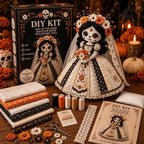 💀 Day of the Dead  Bride DIY Doll Kit