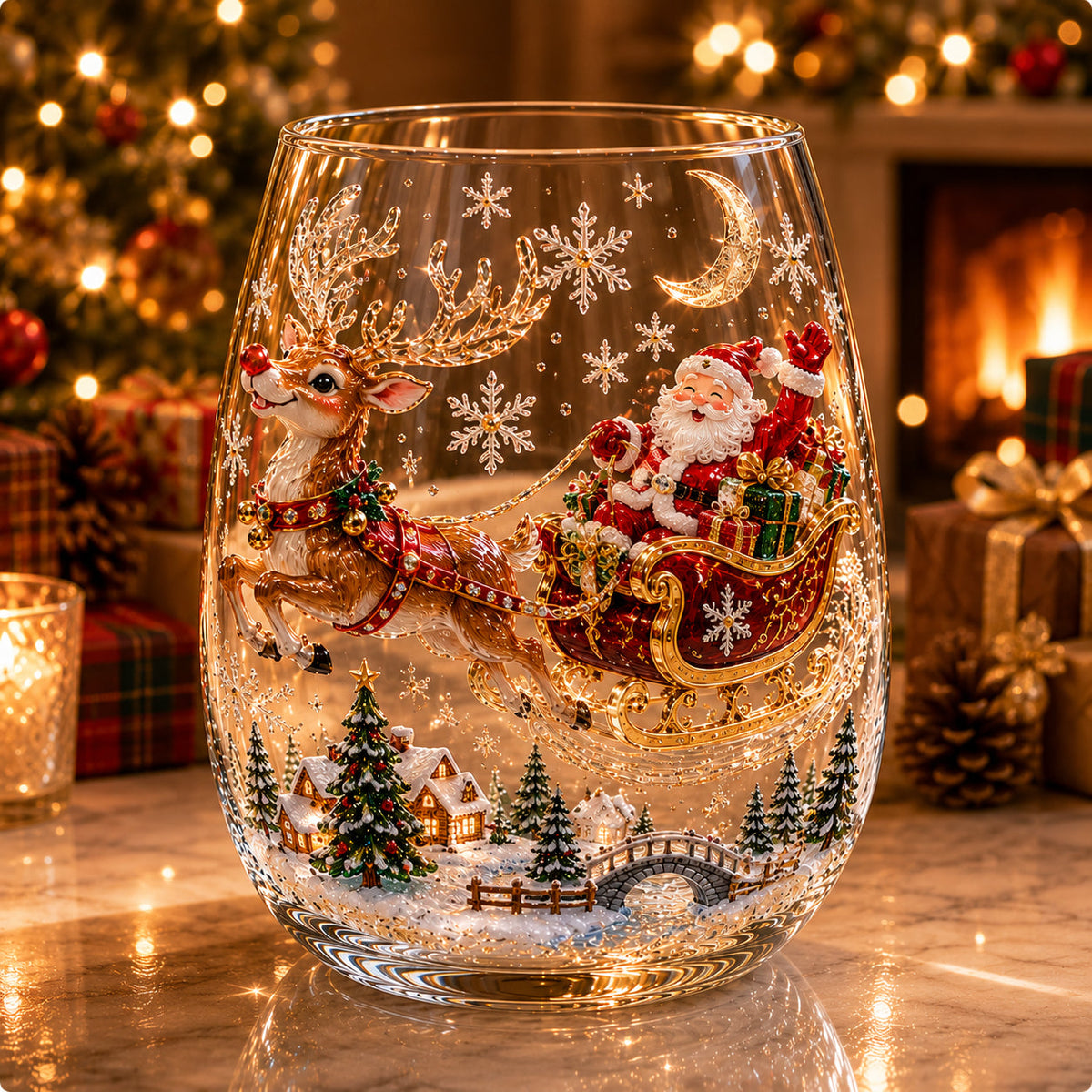 💥Magical Christmas Glass Cup Gift Collection✨