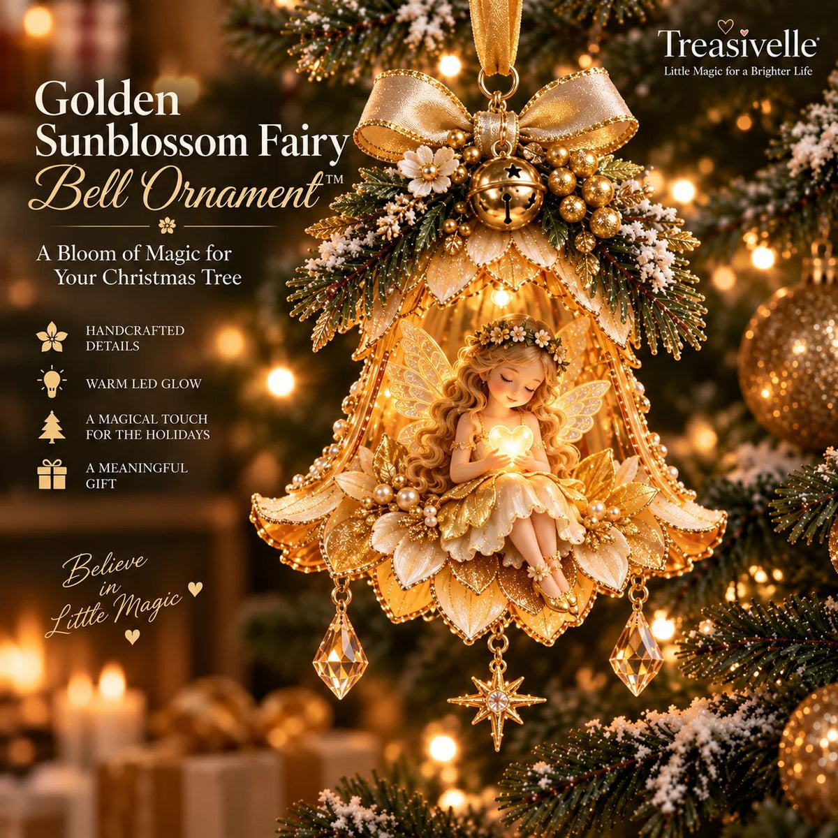 Golden Sunblossom Fairy