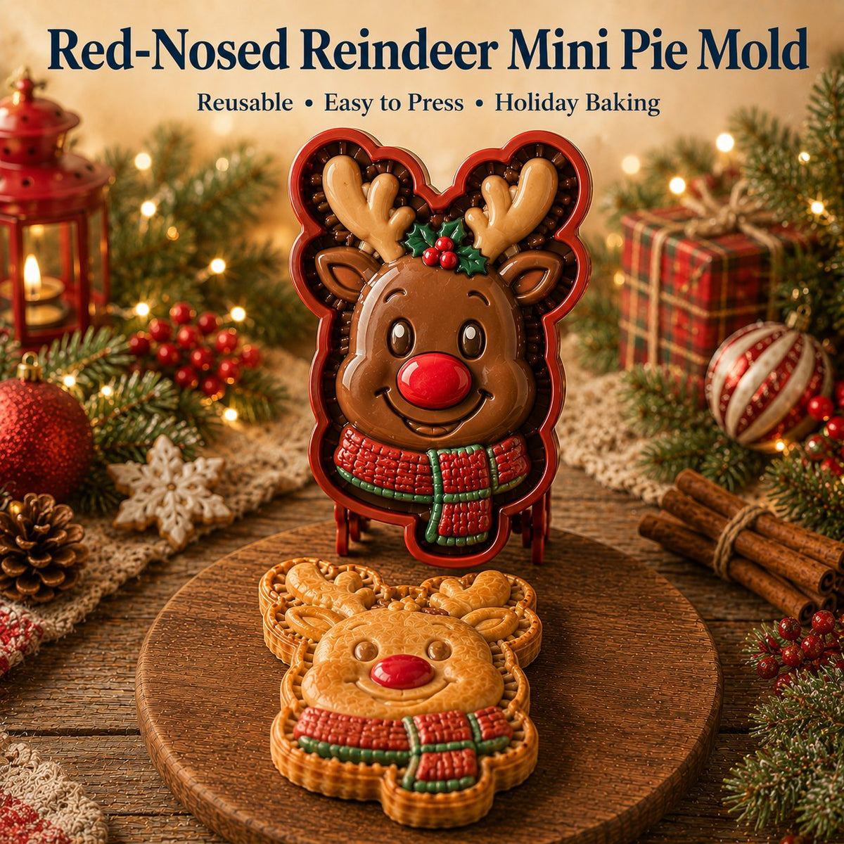 🎄Christmas Mini Pie Mold 🥧
