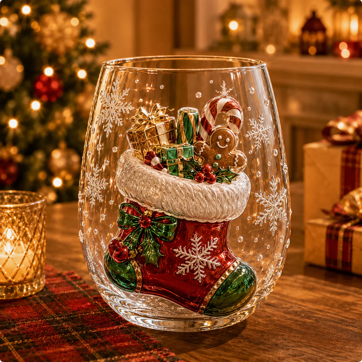 💥Magical Christmas Glass Cup Gift Collection✨