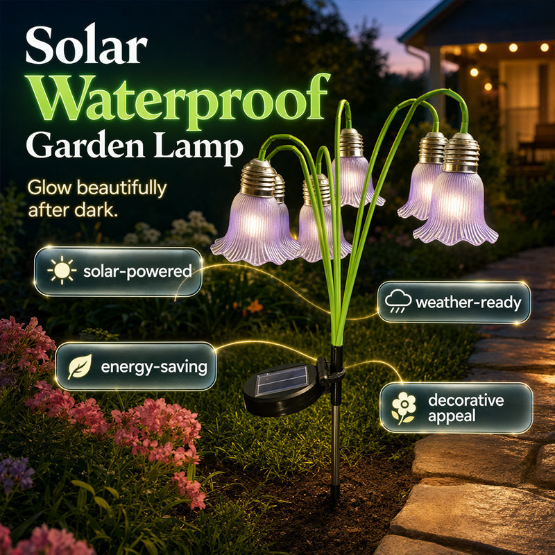 Solar Flower Lights Outdoor Garden Decorations💐💡