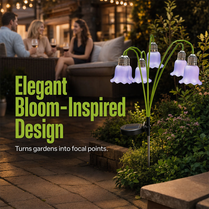 Solar Flower Lights Outdoor Garden Decorations💐💡